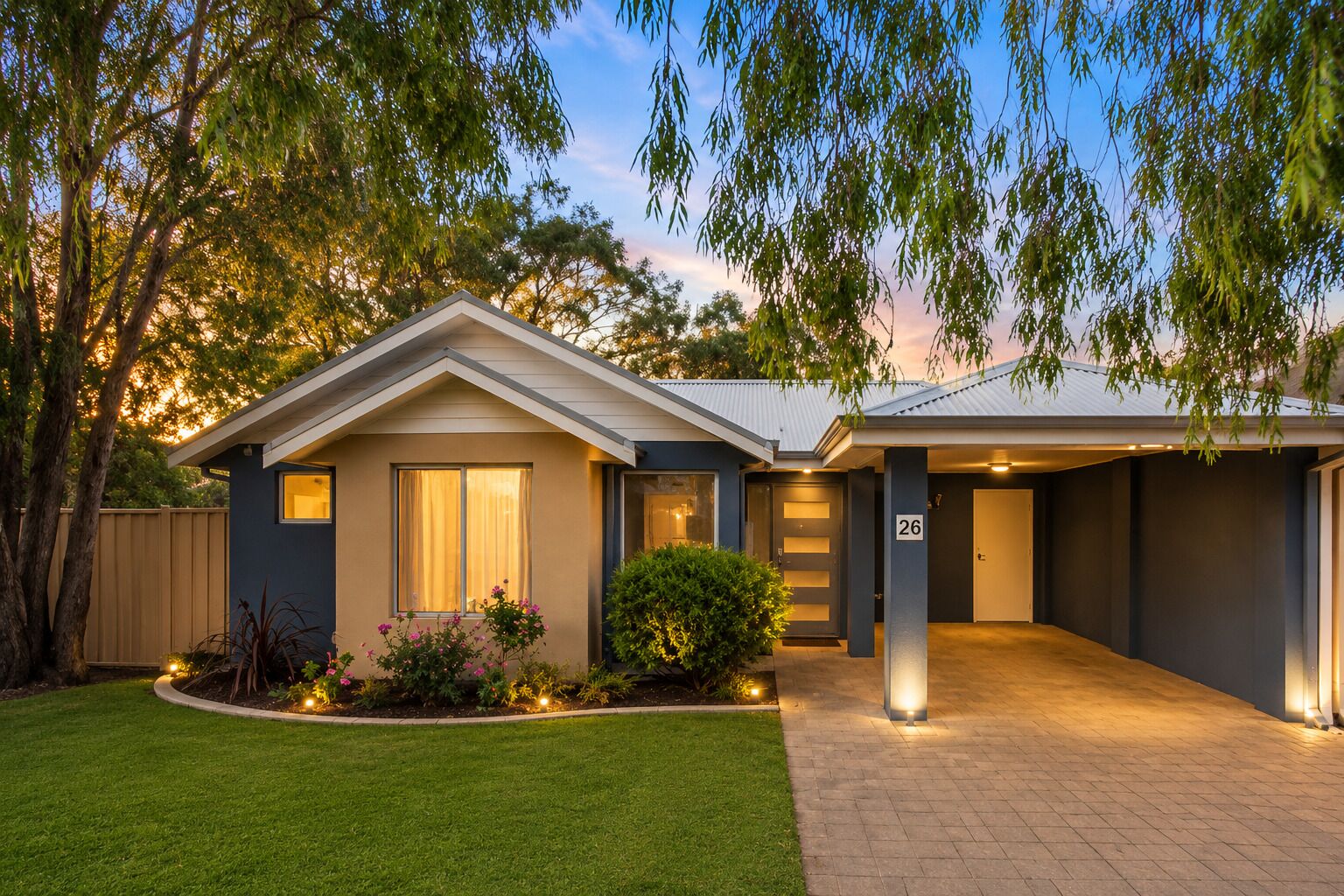 Front of property