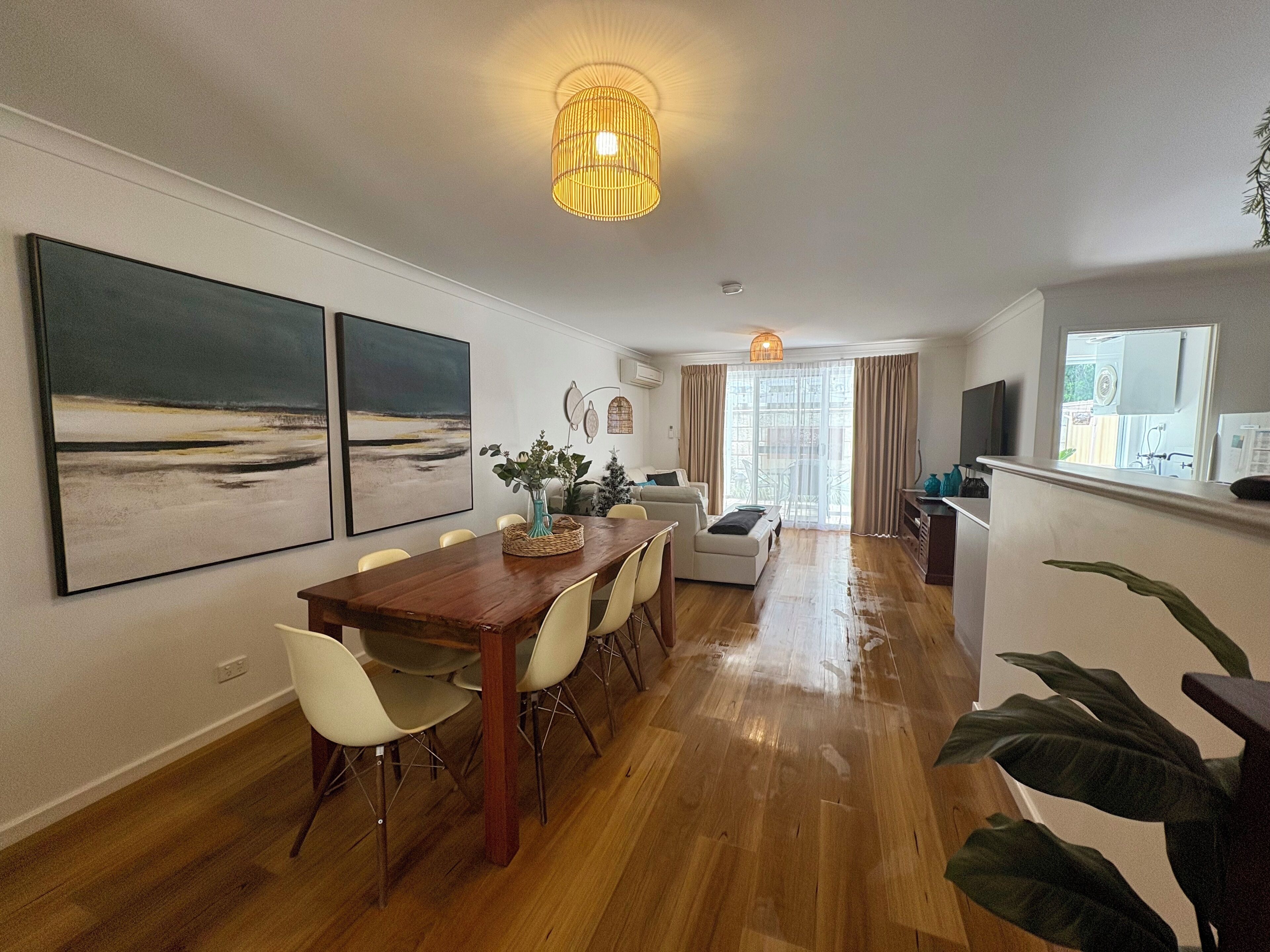 Deluxe House, Multiple Beds, Non Smoking | Living area | 55-inch Smart TV with digital channels