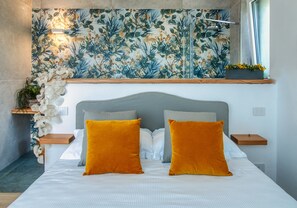Deluxe-Doppelzimmer, Balkon, Gartenblick