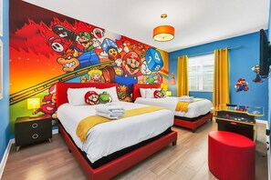 3 slaapkamers, een bureau, een strijkplank/strijkijzer, wifi