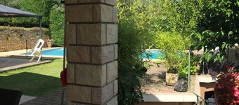House with private swimming pool, all comforts, not overlooked