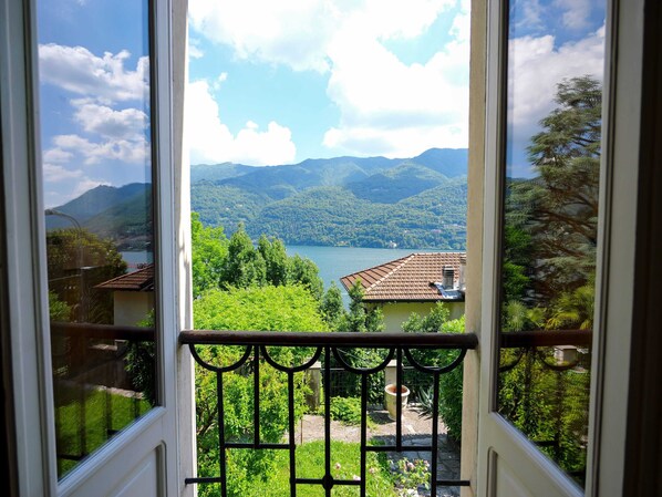 Uitzicht vanuit de kamer