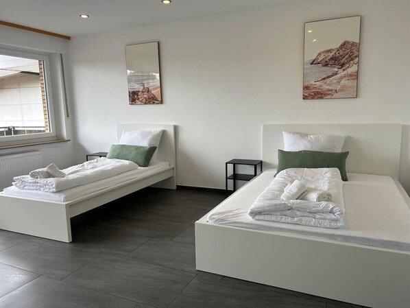 Free WiFi, bed sheets