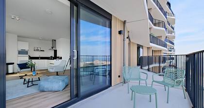 Modern apartment with 2 bedrooms and 2 bathrooms