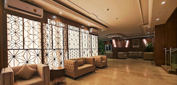 Sala de estar en el lobby