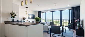 Modern 4-person apartment