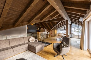 TV - Penthouse with 3 bedrooms (Ehrwald)