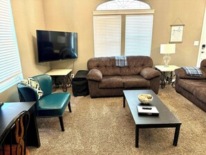 Smart TV, fireplace, offices