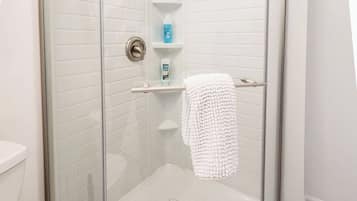 Hair dryer, towels