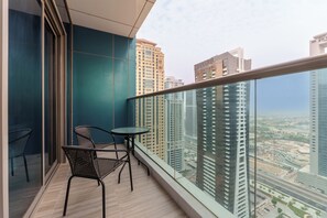 Deluxe-Apartment, 1 Schlafzimmer, Balkon | Blick vom Balkon