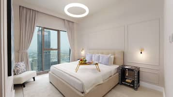 1 habitación, caja de seguridad en la habitación y cortinas blackout