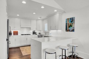 Fridge, microwave, oven, stovetop - Marsh Island 30 by Wild Dunes with Amenities (Isle of Palms)