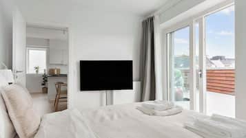 2 quartos, escrivaninha, ferros/tábuas de passar roupa, Wi-Fi