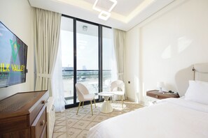 Studio, 1 King-Bett, Kochnische, zum Garten hin | Bügeleisen/Bügelbrett, kostenloses WLAN