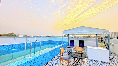 Alberca en la azotea