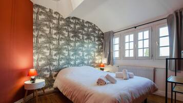 3 chambres, fer et planche Ă repasser, Wi-Fi gratuit