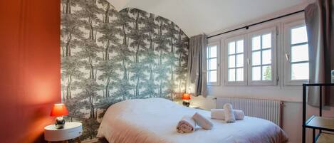 3 soverom, strykejern/-brett og wi-fi (inkludert)