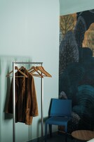 Superior-herbergi með tvíbreiðu rúmi - borgarsýn | Rúmföt úr egypskri bómull, rúmföt af bestu gerð, dúnsængur, míníbar