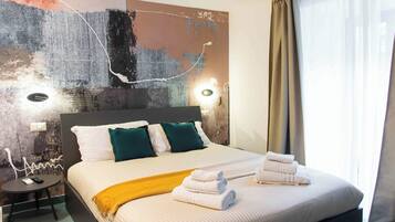 Standard-Doppelzimmer | BettwÀsche aus Àgyptischer Baumwolle, hochwertige Bettwaren