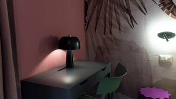 Family Double Room, City View | Egyptian cotton sheets, premium bedding, down comforters, minibar