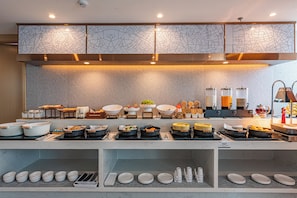Restaurant - Poltton International Apartment - Guangzhou Knowledge City Wangcun Subway Station (Guangzhou)