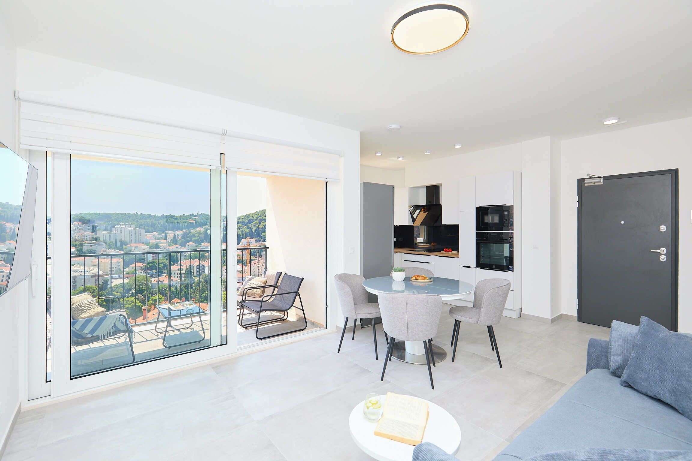 Televisión 108 cm con canales de televisión por cable