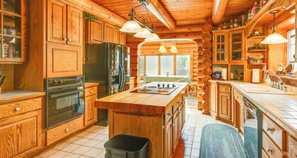 Spacious Sterling Cabin: Game Room, Private Pond!