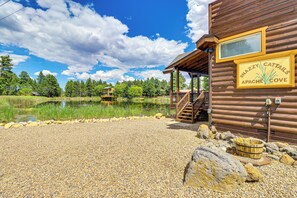 House (5 Bedrooms) | Interior - Pond Access & Private Dock: Lakeside Cabin (Lakeside)
