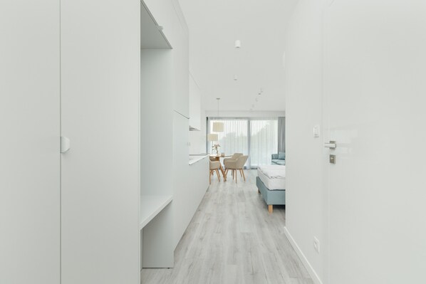 Living room - Sea&lake 201 With Parking by Renters (Mielno)