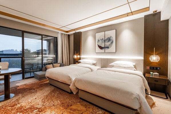 Comfort Twin Room, Courtyard View | Soundproofing, free WiFi - Poltton Century Hotel Changtai Taoli  (Zhangzhou)