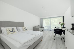 Studio, Balkon | Bettwäsche