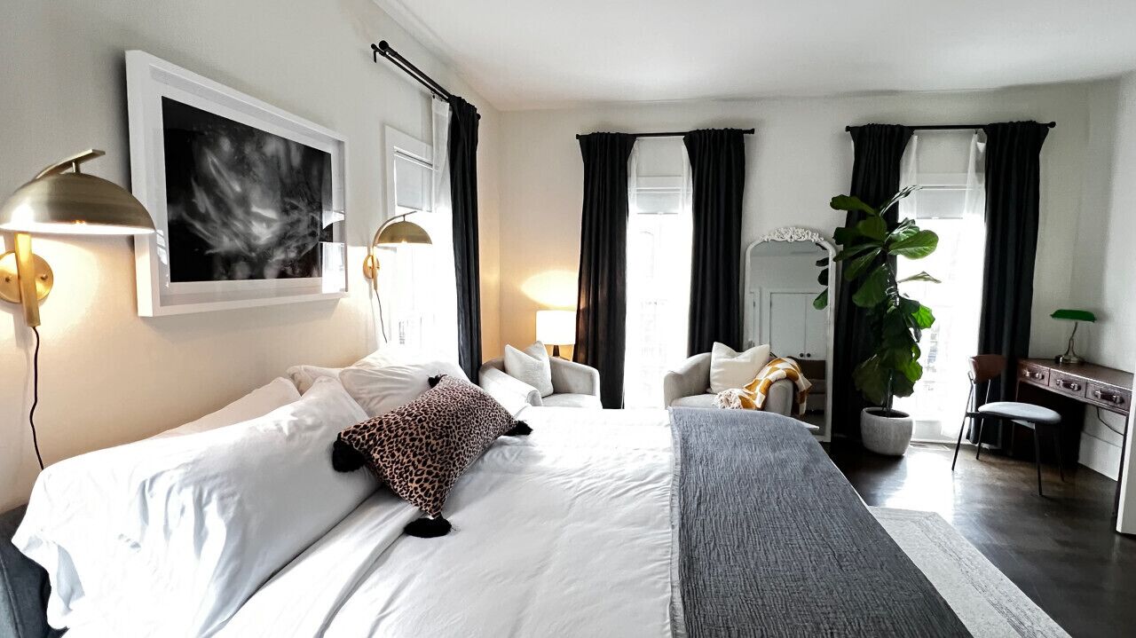 2 chambres, bureau, fer et planche à repasser, Wi-Fi gratuit