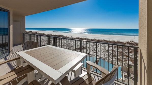 Leilighet, 3 soverom | Utendørsservering