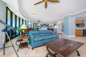 Condo, 5 Bedrooms | Living area | DVD player