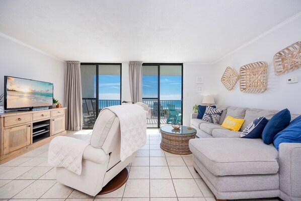 Condo, 2 Bedrooms | Living area - Gulf Shores Surf & Racquet 610a 2 Bedroom Condo (Gulf Shores)
