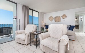 Condo, 2 Bedrooms | Living area - Gulf Shores Surf & Racquet 610a 2 Bedroom Condo (Gulf Shores)