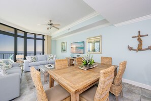 Condo, 3 Bedrooms | Dining - The Oasis 1406 Formerly Phoenix West Ii 1406 3 Bedroom Condo (Orange Beach)