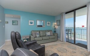 Condo, 2 Bedrooms | Living area | DVD player