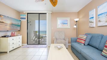 Condo, 1 Bedroom | Living area | DVD player