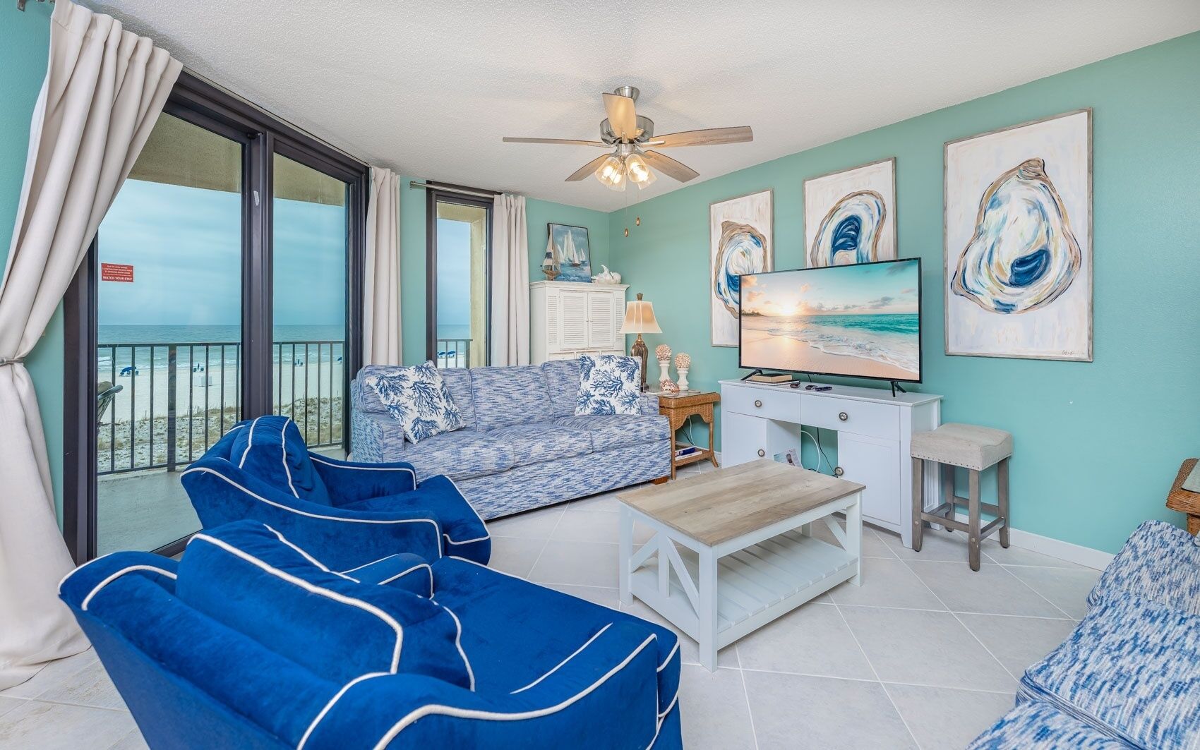 Apartamento, 3 habitaciones | Zona de estar