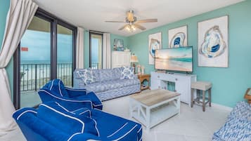 Apartamento, 3 habitaciones | Zona de estar