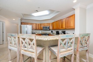 คอนโด, 3 ห้องนอน | ครัวส่วนตัว | ตู้เย็น, เตาอบ, เครื่องชงกาแฟ/ชา