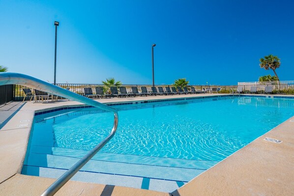 Condo, 2 Bedrooms | Pool | Outdoor pool, a heated pool - Island Winds West 872 2 Bedroom Condo (Gulf Shores)