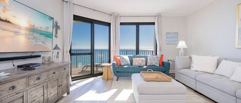 Leilighet, 3 soverom | Oppholdsområde | DVD-spiller