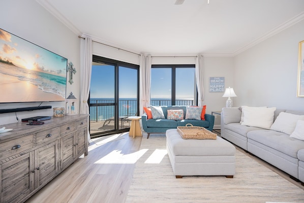 Leilighet, 3 soverom | Oppholdsområde | DVD-spiller