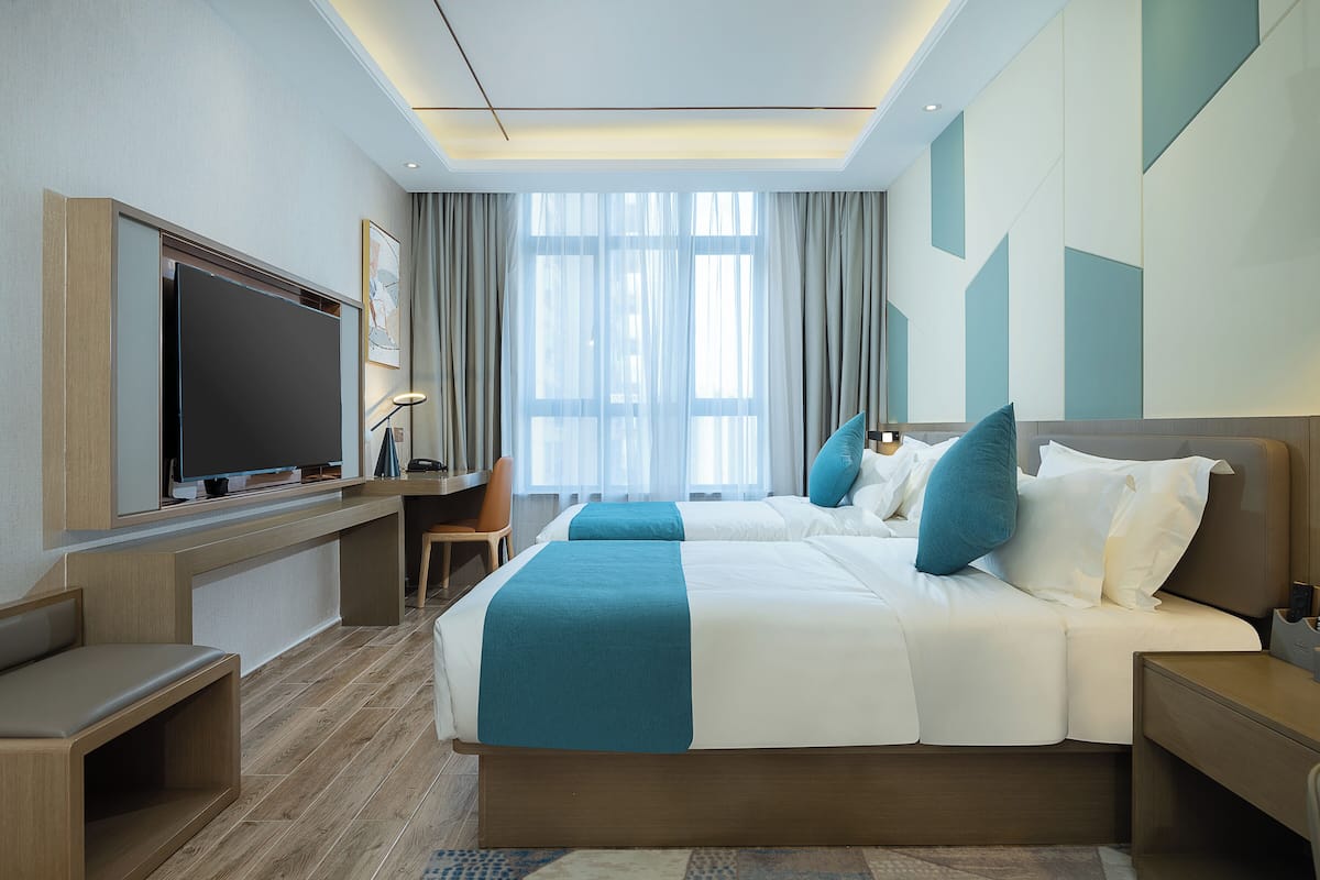 Chambre Ville avec lits jumeaux | Wi-Fi gratuit