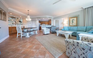 Apartment, 3 Schlafzimmer | Wohnbereich