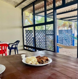 Outdoor dining