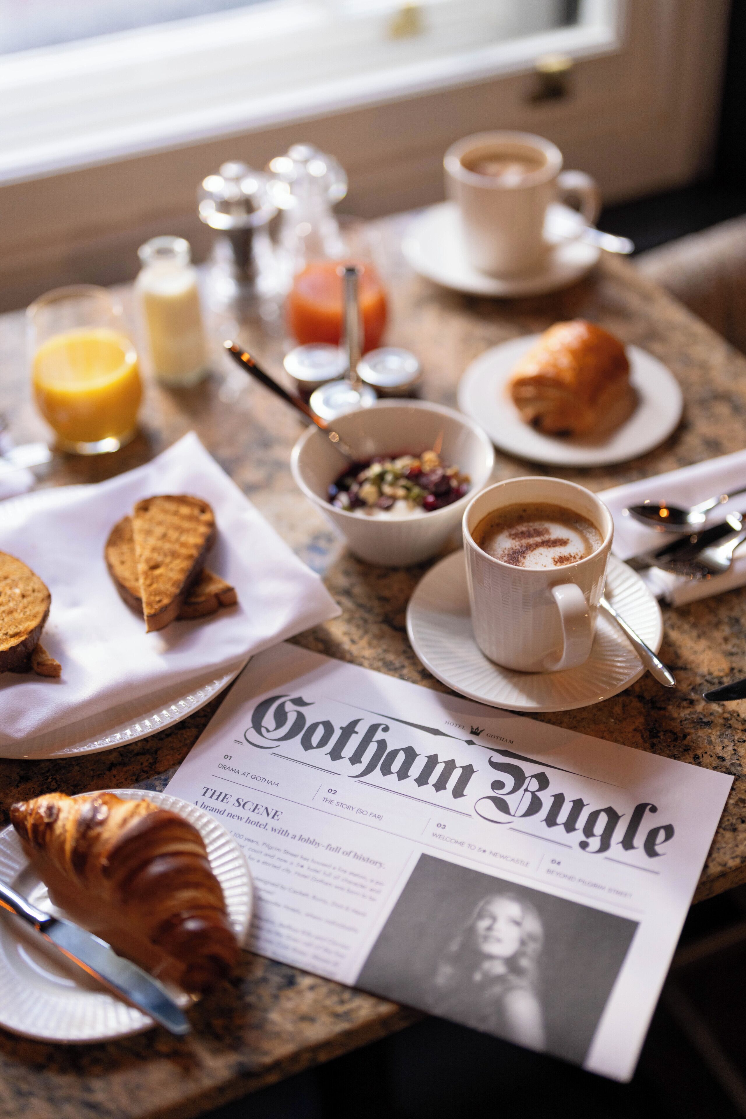 Daily full breakfast for a fee