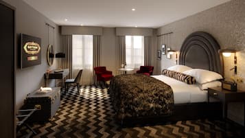 1 bedroom, Egyptian cotton sheets, premium bedding, pillowtop beds